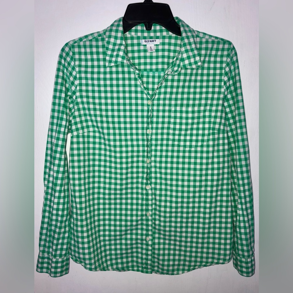 Checkered Button-Down